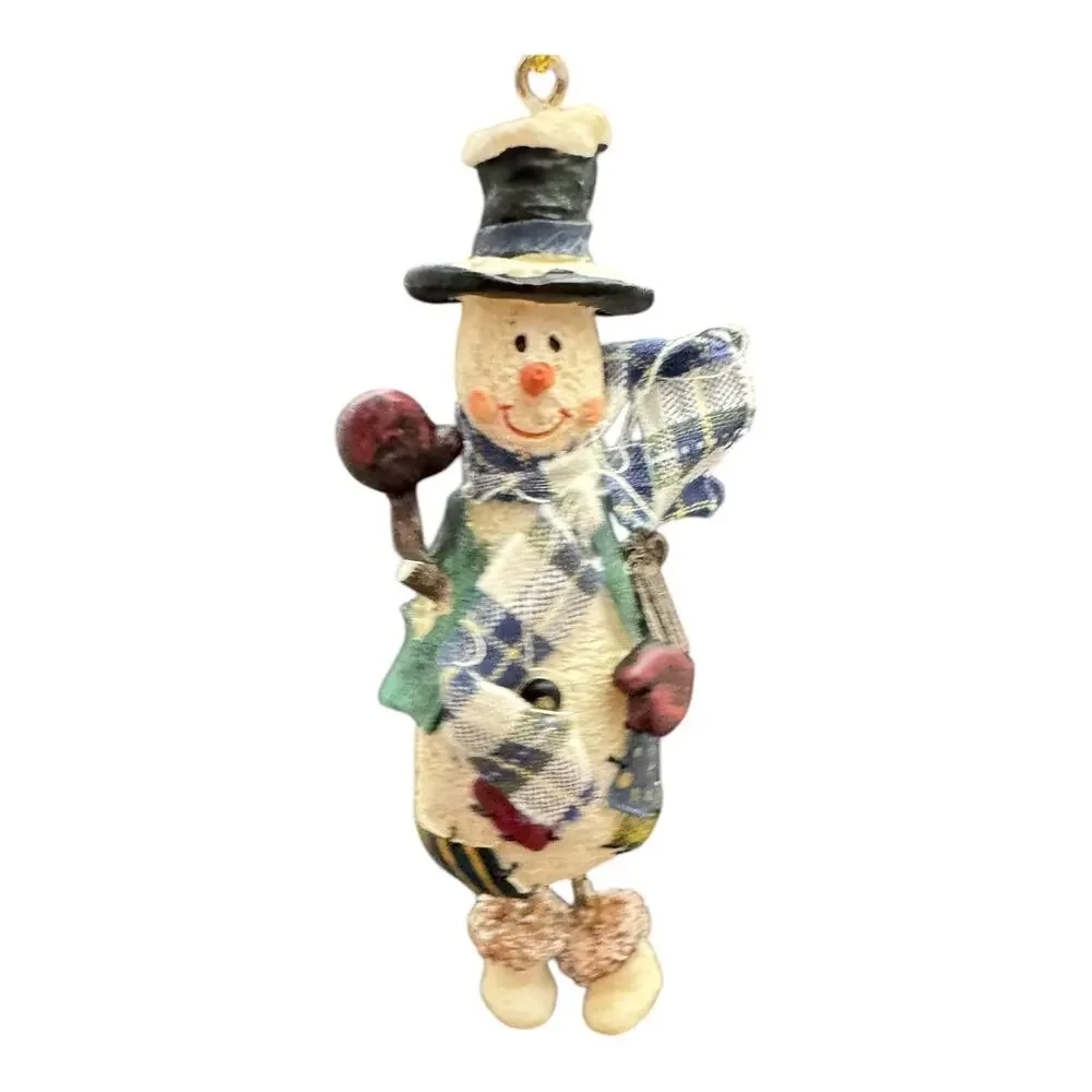 Kurt S. Adler 3 Piece Dangle Legs Snowman Ornament Set